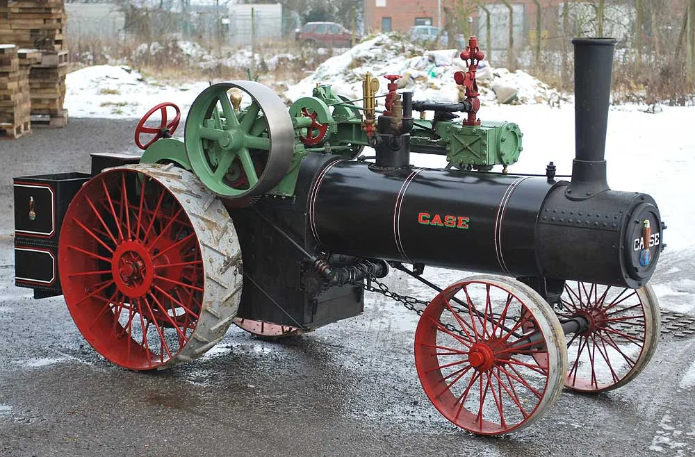 4 inch scale Case 45hp traction engine