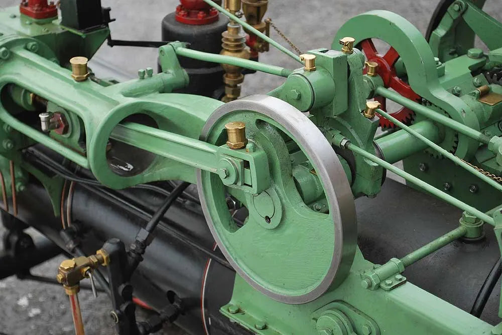 4 inch scale Case 45hp traction engine