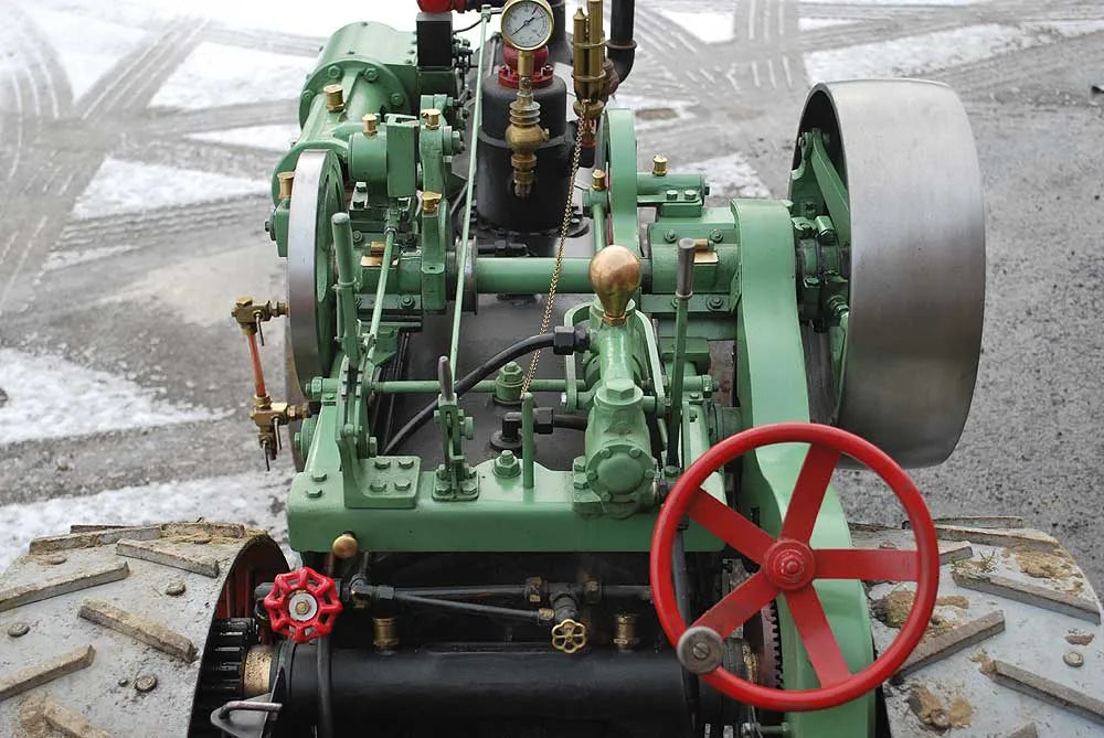 4 inch scale Case 45hp traction engine