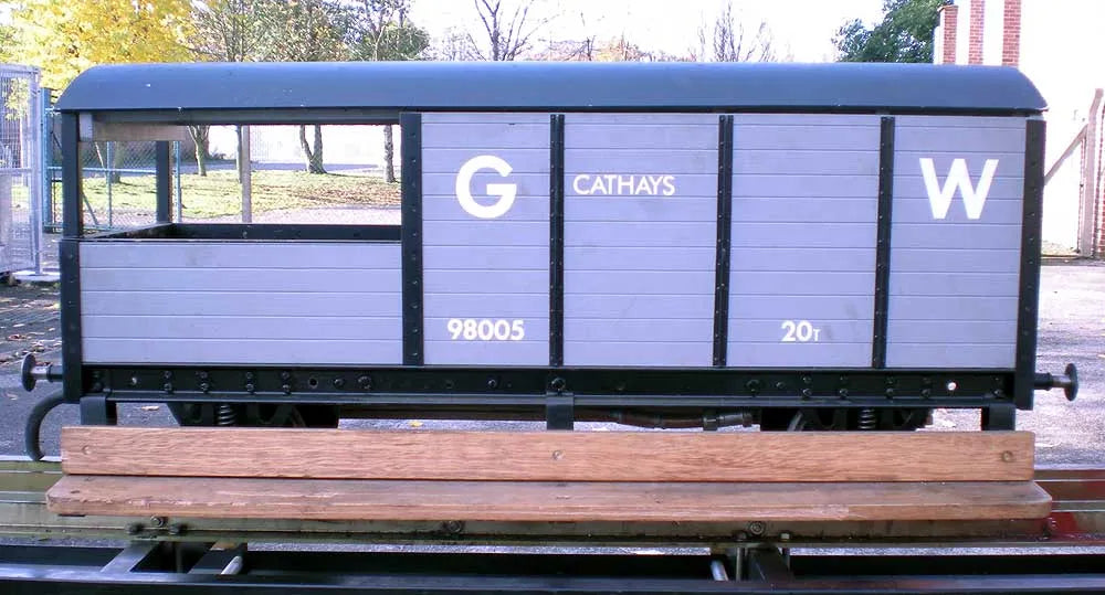 7 1/4 inch gauge "Toad" brake van