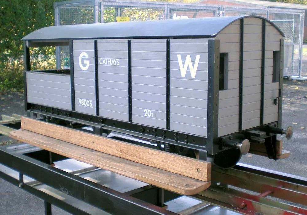 7 1/4 inch gauge "Toad" brake van