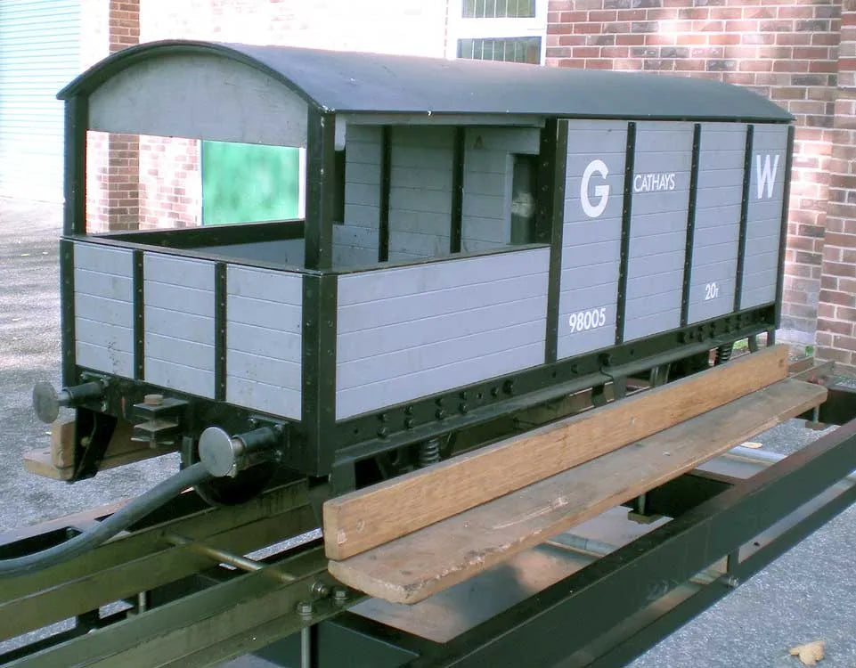 7 1/4 inch gauge "Toad" brake van