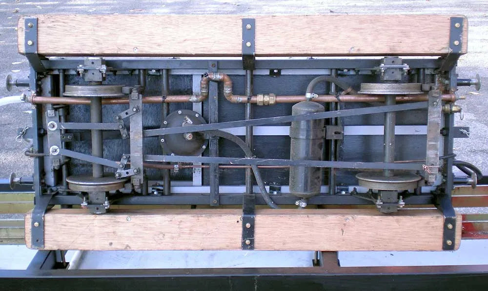 7 1/4 inch gauge driving truck