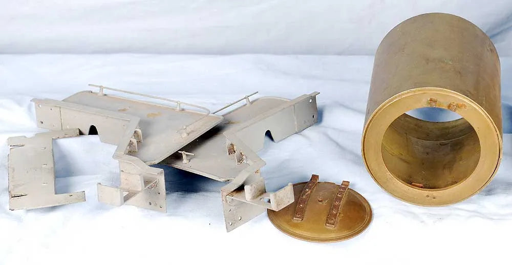 part-built 3 1/2 inch gauge "Britannia"