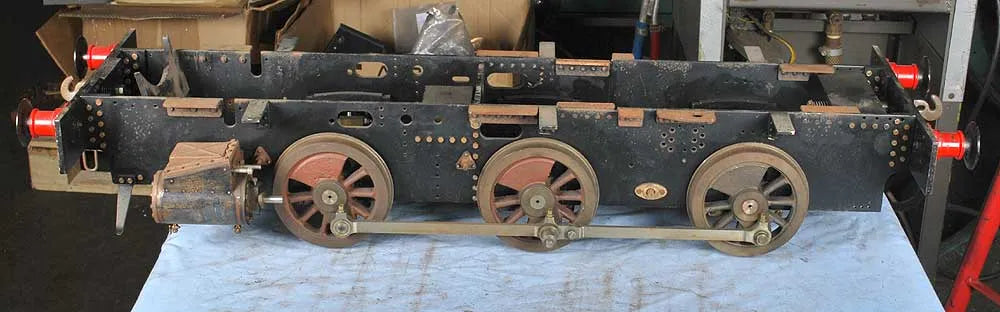part-built 7 1/4 inch gauge "Jessie" with boiler