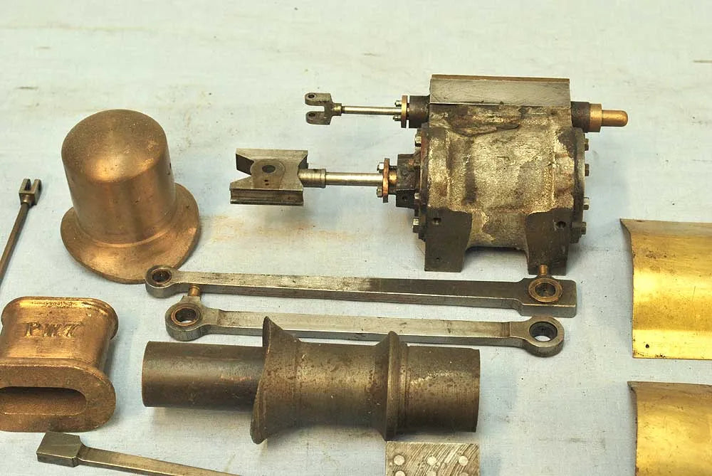 5 inch gauge part-built 0-4-0 c/w boiler kit