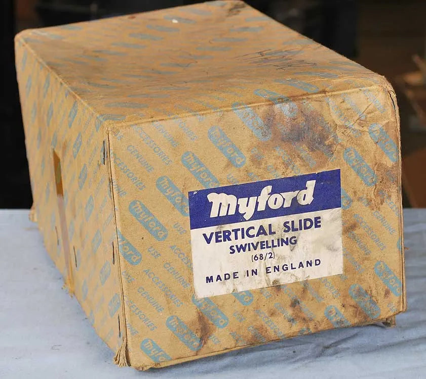 Myford vertical slide