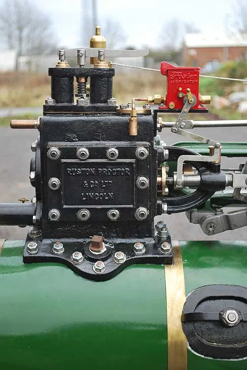 6 inch scale Ruston tractor