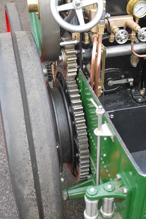 6 inch scale Ruston tractor