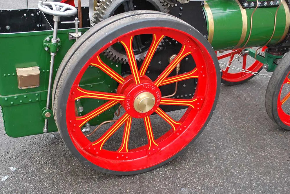 6 inch scale Ruston tractor