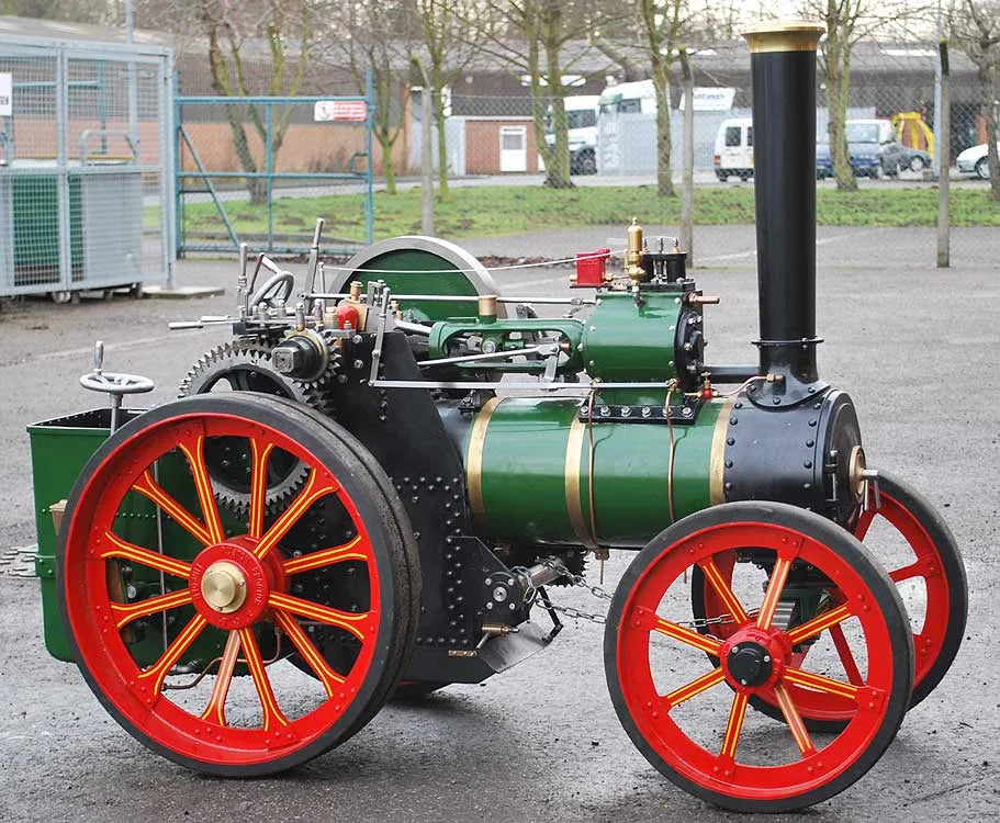 6 inch scale Ruston tractor