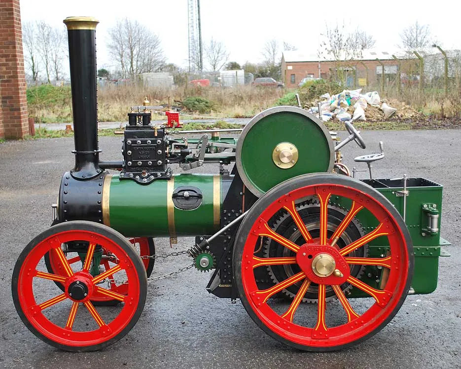 6 inch scale Ruston tractor
