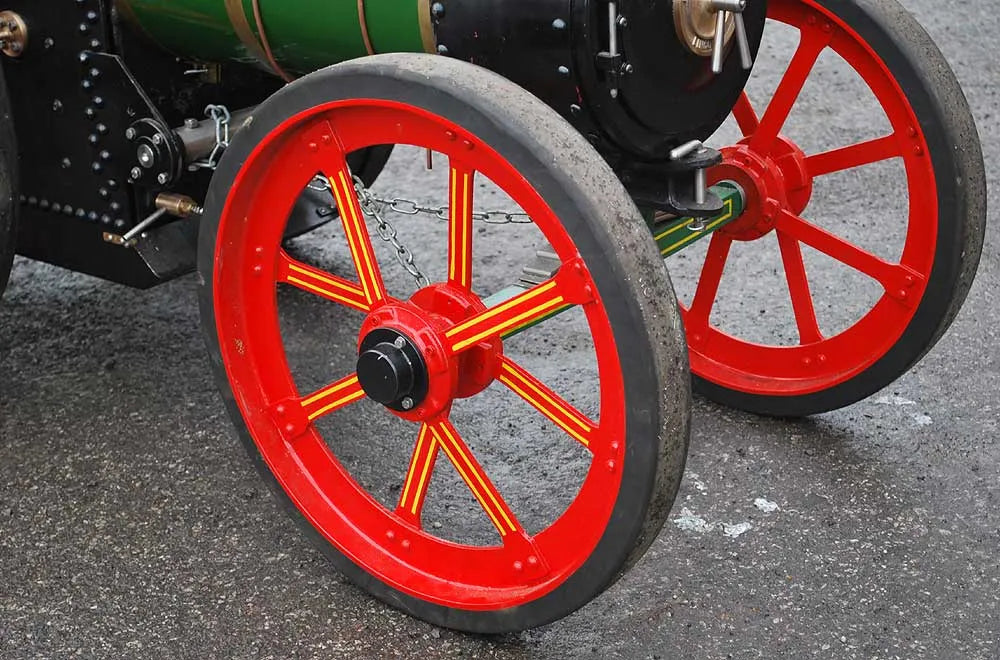 6 inch scale Ruston tractor