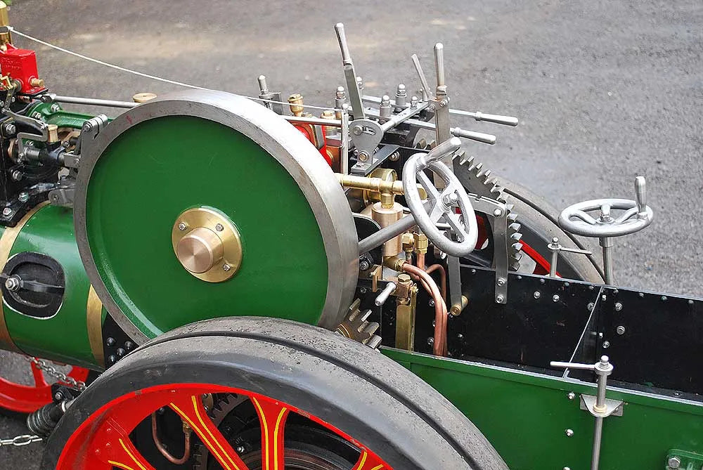 6 inch scale Ruston tractor