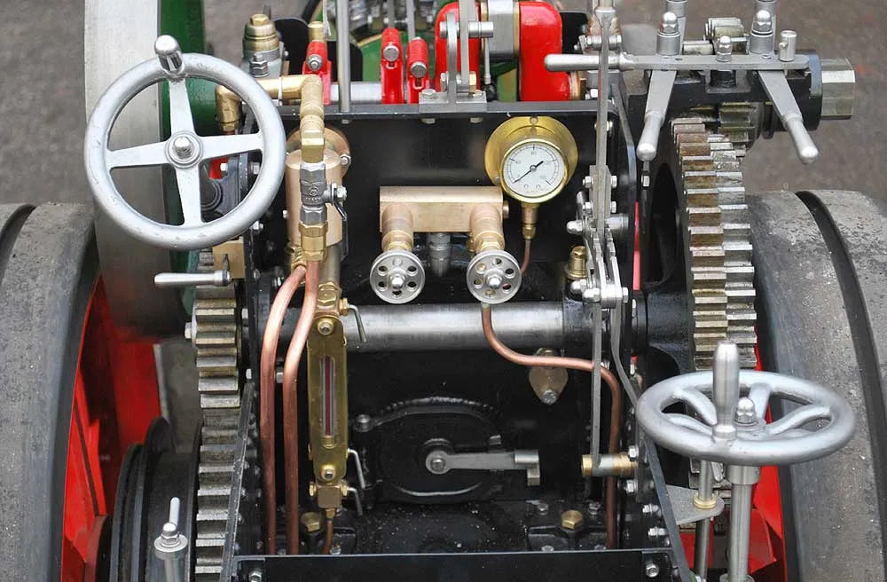 6 inch scale Ruston tractor
