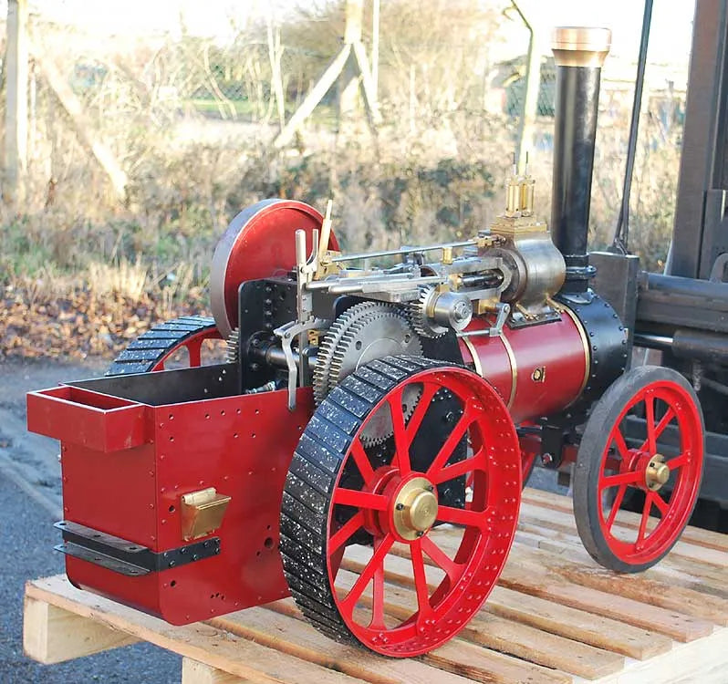 4 inch scale Ruston tractor