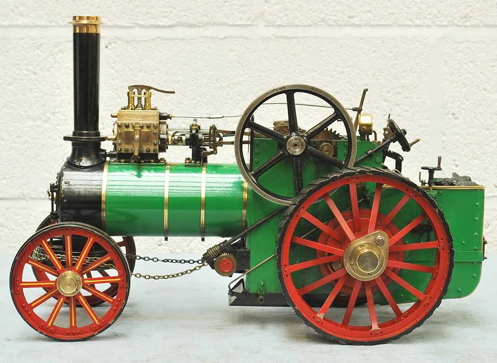 1 inch scale Davey Paxman traction engine