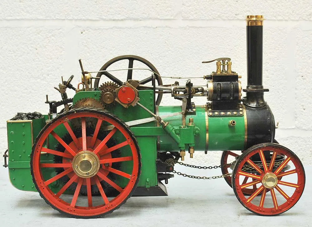 1 inch scale Davey Paxman traction engine