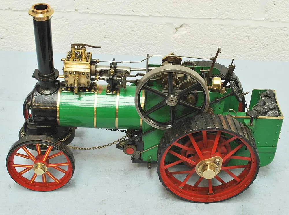 1 inch scale Davey Paxman traction engine