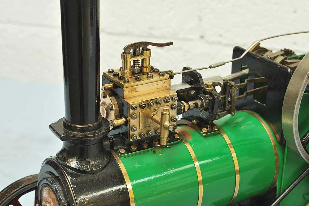 1 inch scale Davey Paxman traction engine