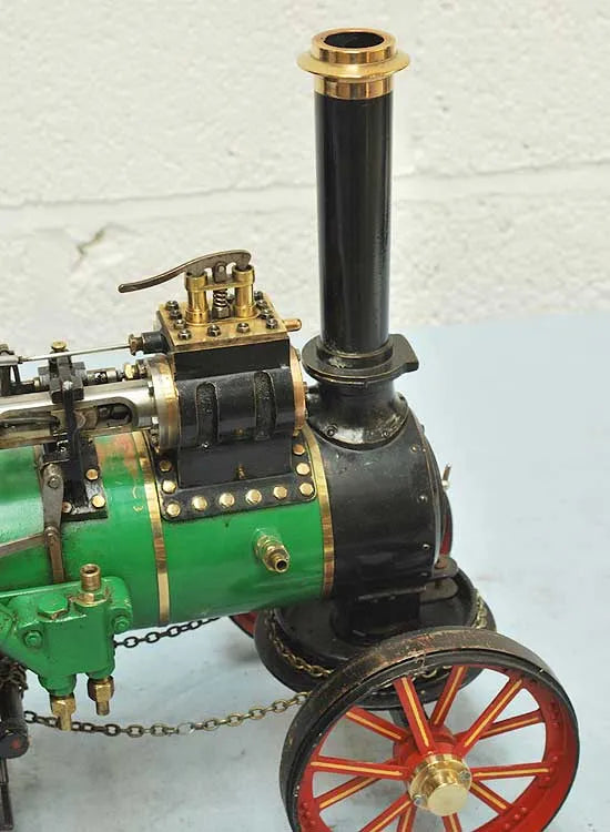 1 inch scale Davey Paxman traction engine