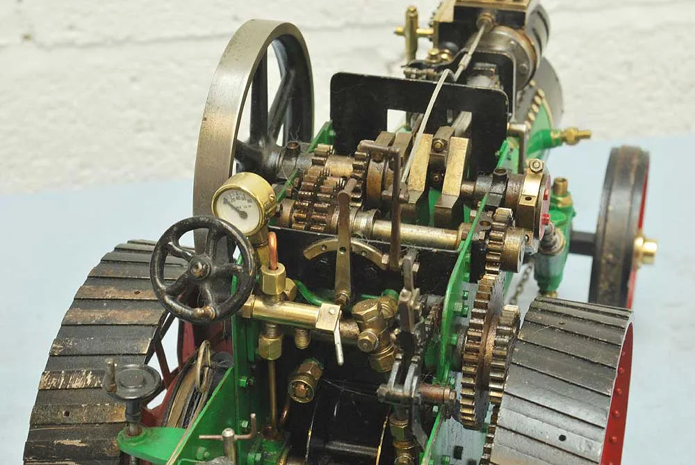 1 inch scale Davey Paxman traction engine