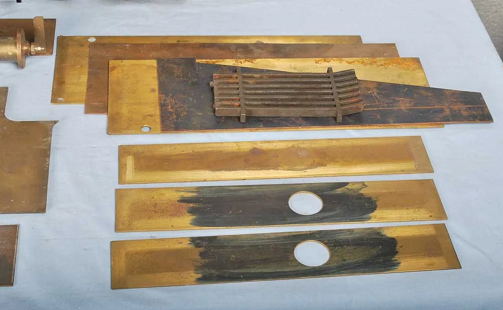 5 inch gauge part-built Simplex