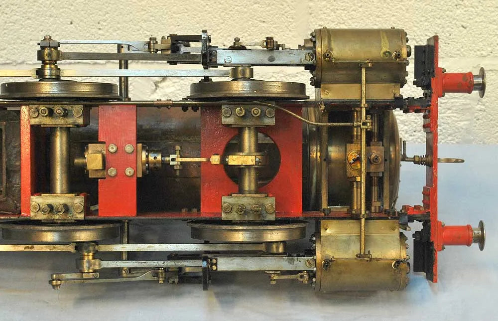 5 inch gauge part-built Simplex