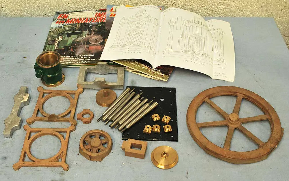 Castings Rectilinear engine (set 2)