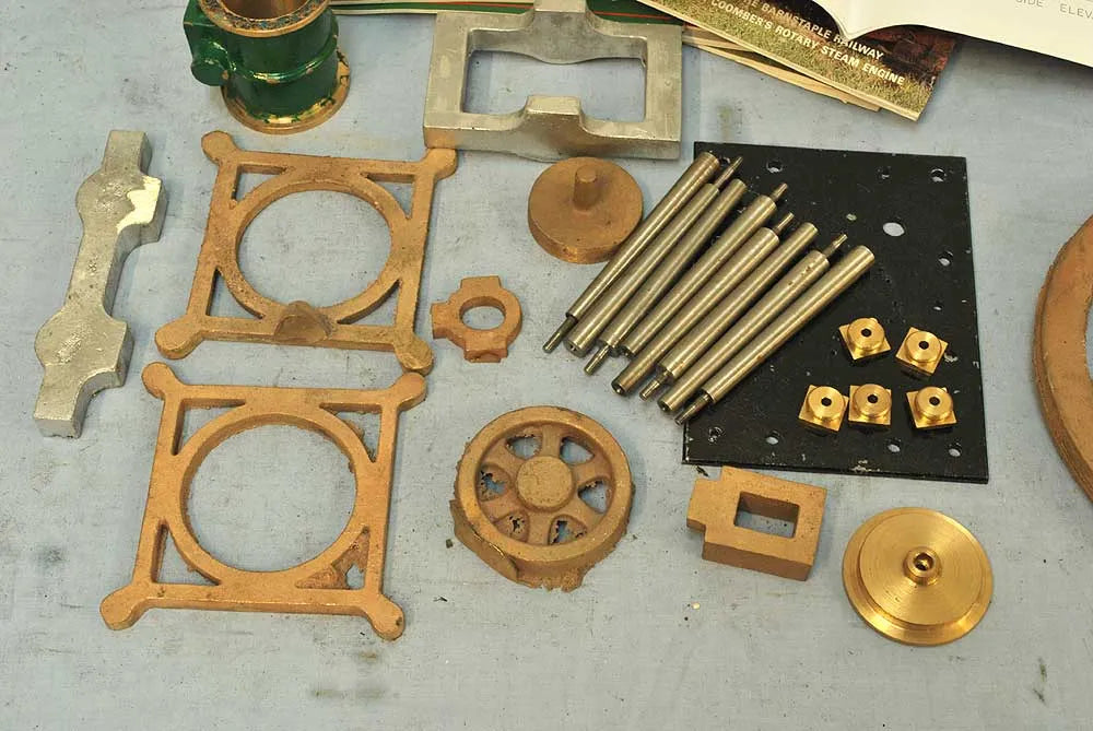 Castings Rectilinear engine (set 2)