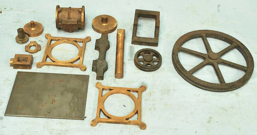 Castings Rectilinear engine (set 1)