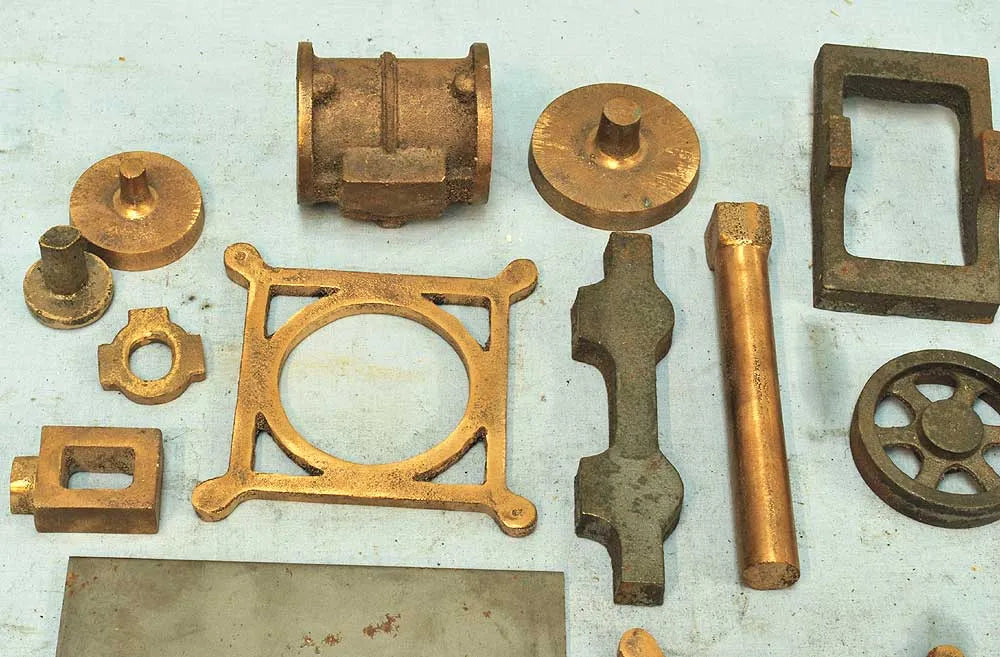 Castings Rectilinear engine (set 1)