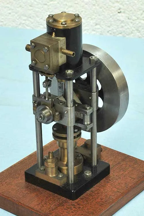Scotch crank steam pump