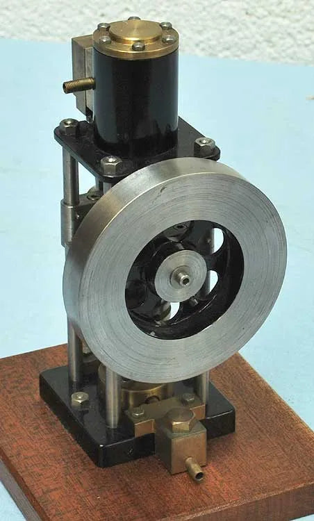 Scotch crank steam pump
