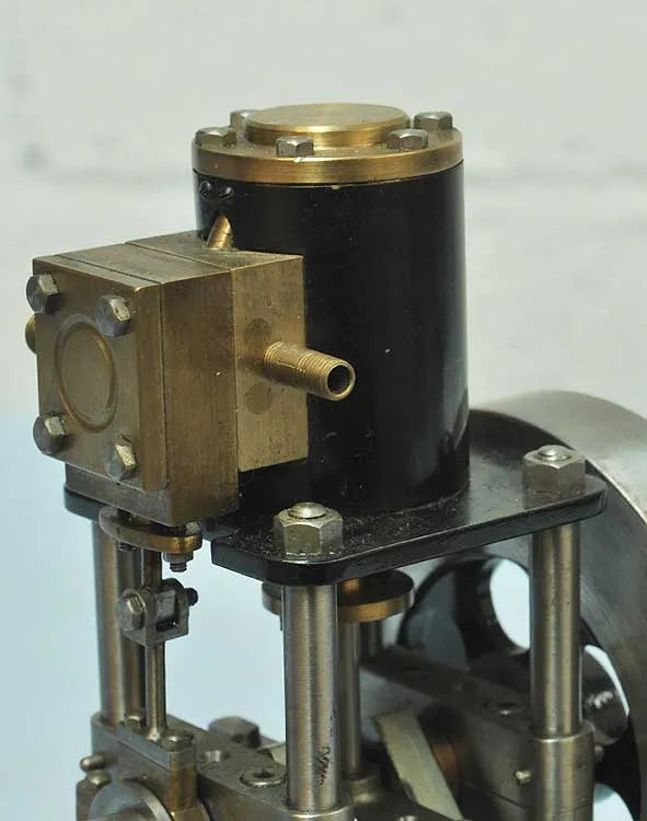 Scotch crank steam pump