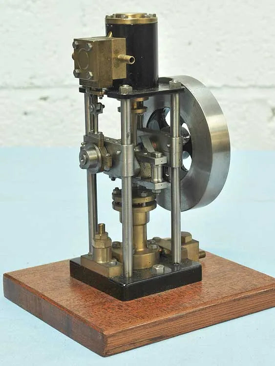 Scotch crank steam pump