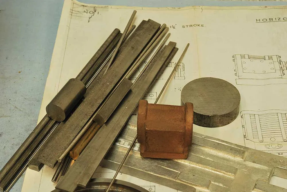 Kennions mill engine part-built