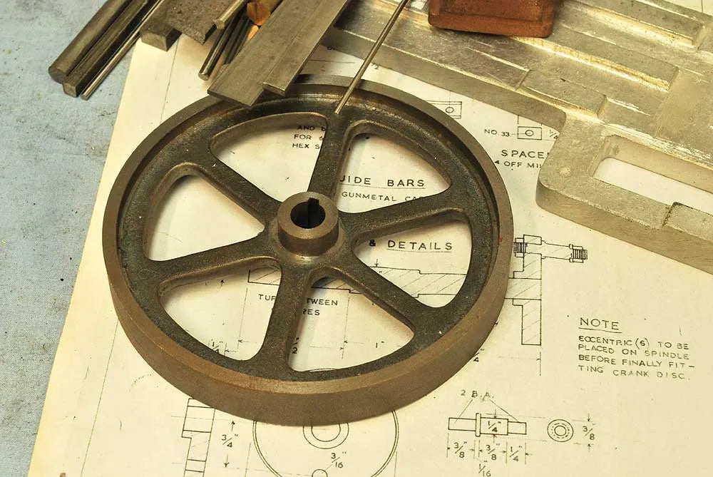 Kennions mill engine part-built