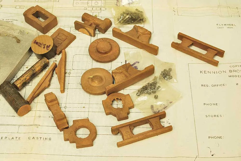 Kennions mill engine part-built