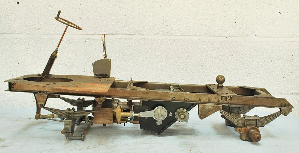 2 inch scale part-built Clayton wagon