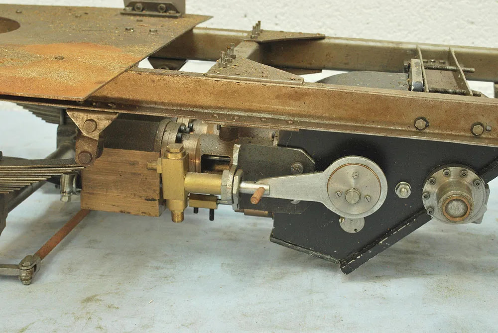 2 inch scale part-built Clayton wagon