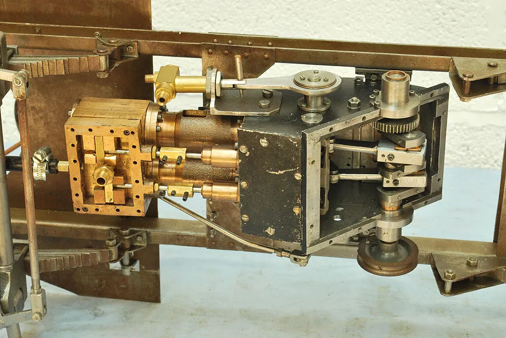 2 inch scale part-built Clayton wagon