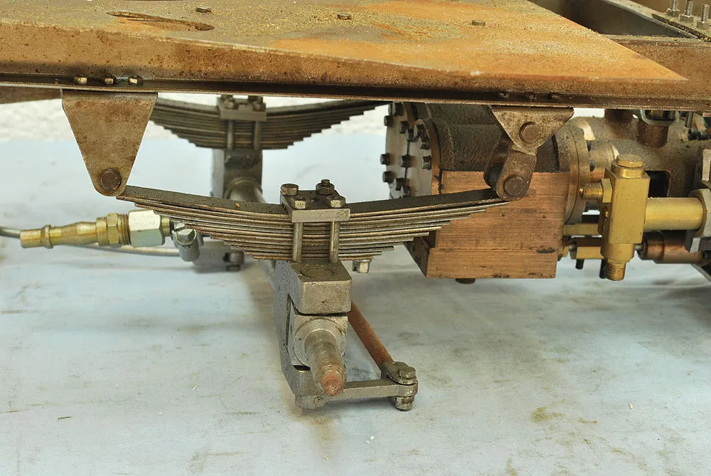2 inch scale part-built Clayton wagon