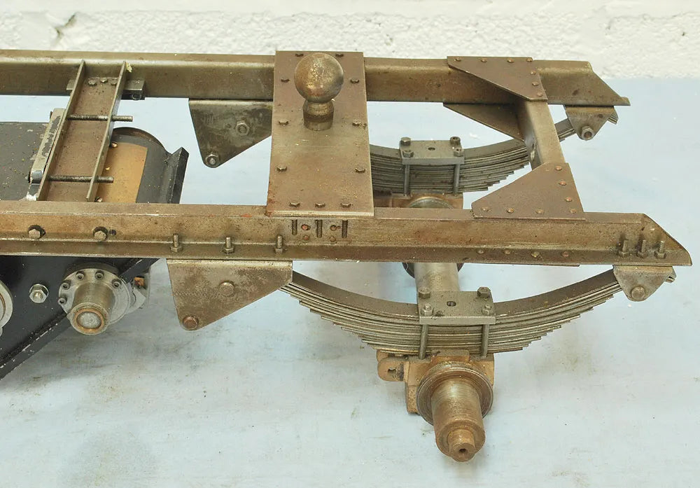 2 inch scale part-built Clayton wagon