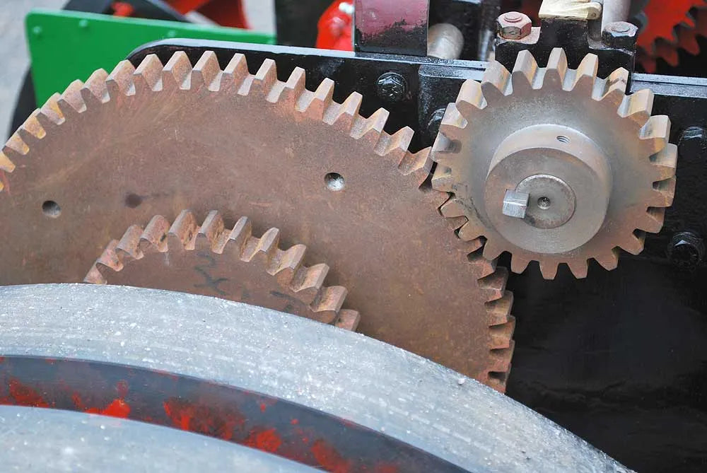part-built 4 inch scale Garrett traction engine