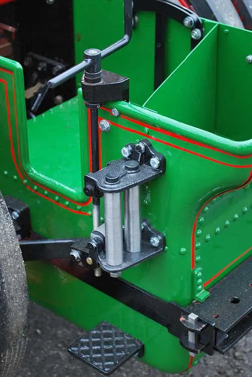 part-built 4 inch scale Garrett traction engine