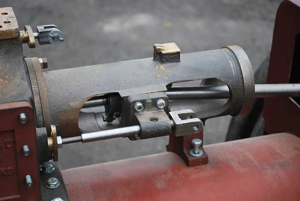 part-built 4 inch scale Garrett traction engine