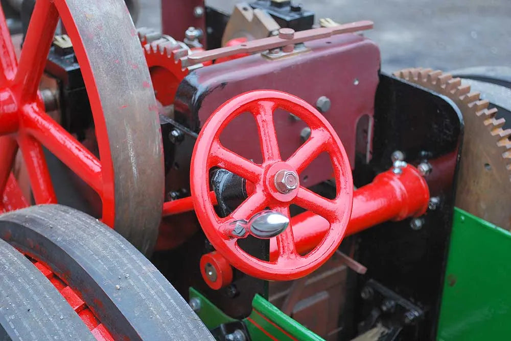 part-built 4 inch scale Garrett traction engine