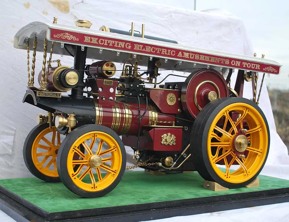 Markie Showmans engine with display case