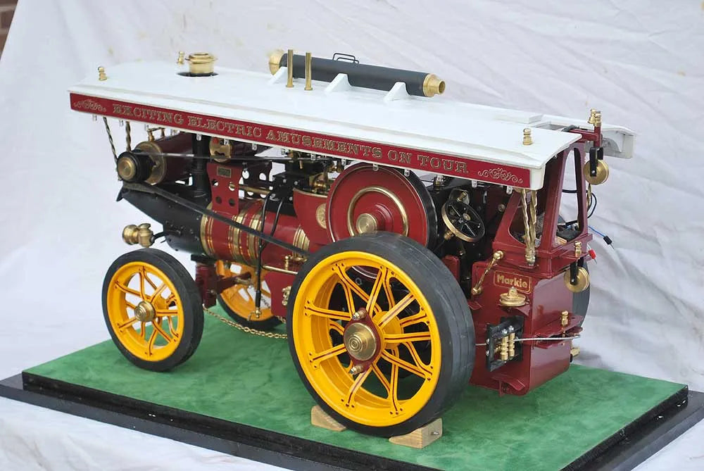 Markie Showmans engine with display case